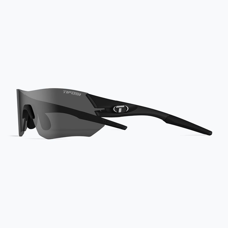 Tifosi Tsali matt schwarz/rauch/ac rot/klar Fahrradbrille 9