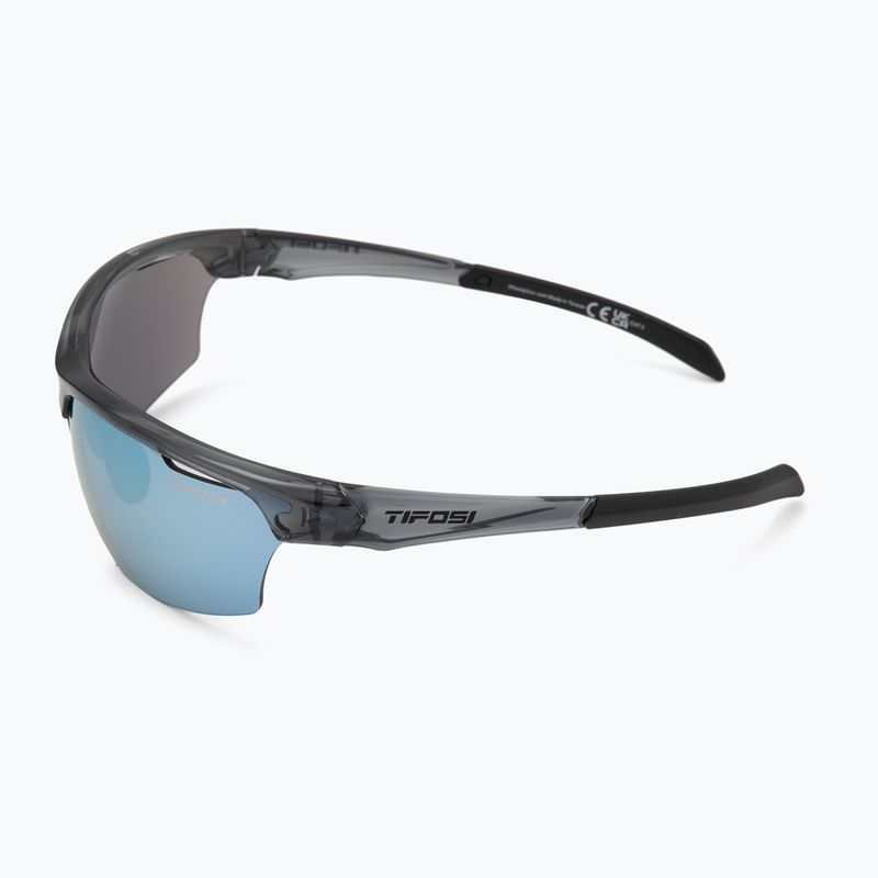 Tifosi Intense Kristall Rauch/Rauch hellblaue Sonnenbrille 4