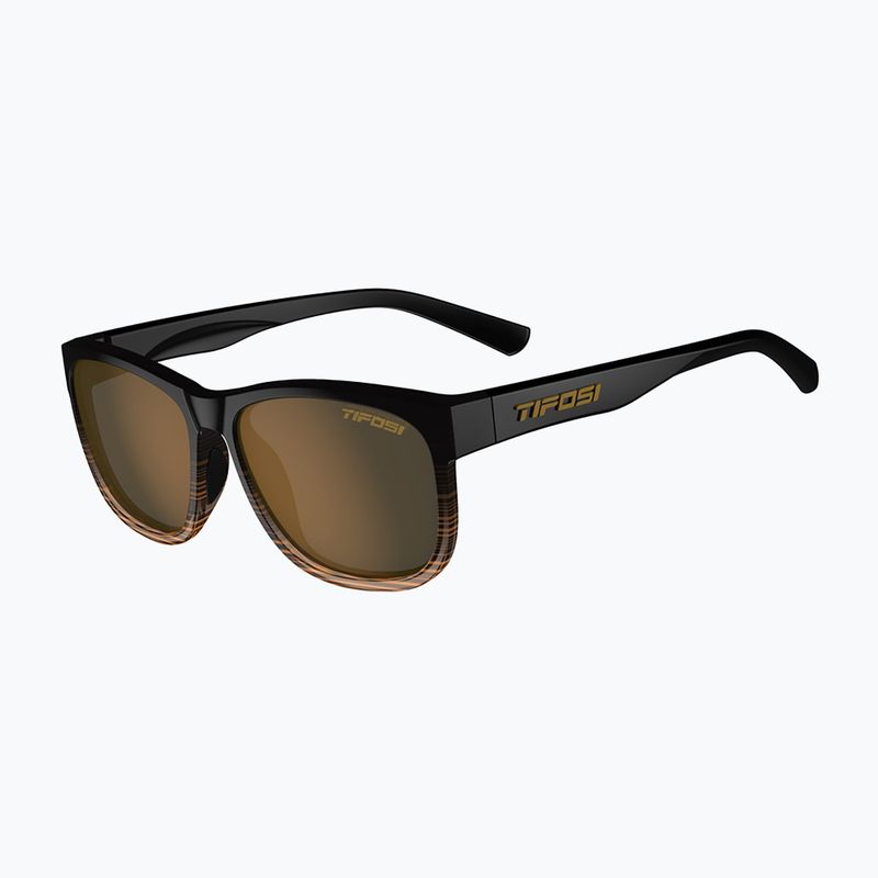 Tifosi Swank XL Polarisierte Sonnenbrille braun fade/braun