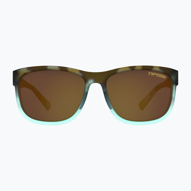 Tifosi Swank XL blau schildpatt/braun Sonnenbrille 2