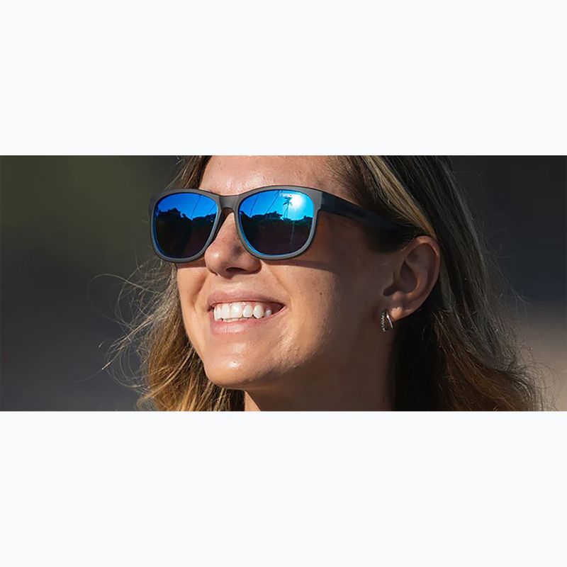 Tifosi Swank XL Polarized satin vapor/blauer Himmel Sonnenbrille 5