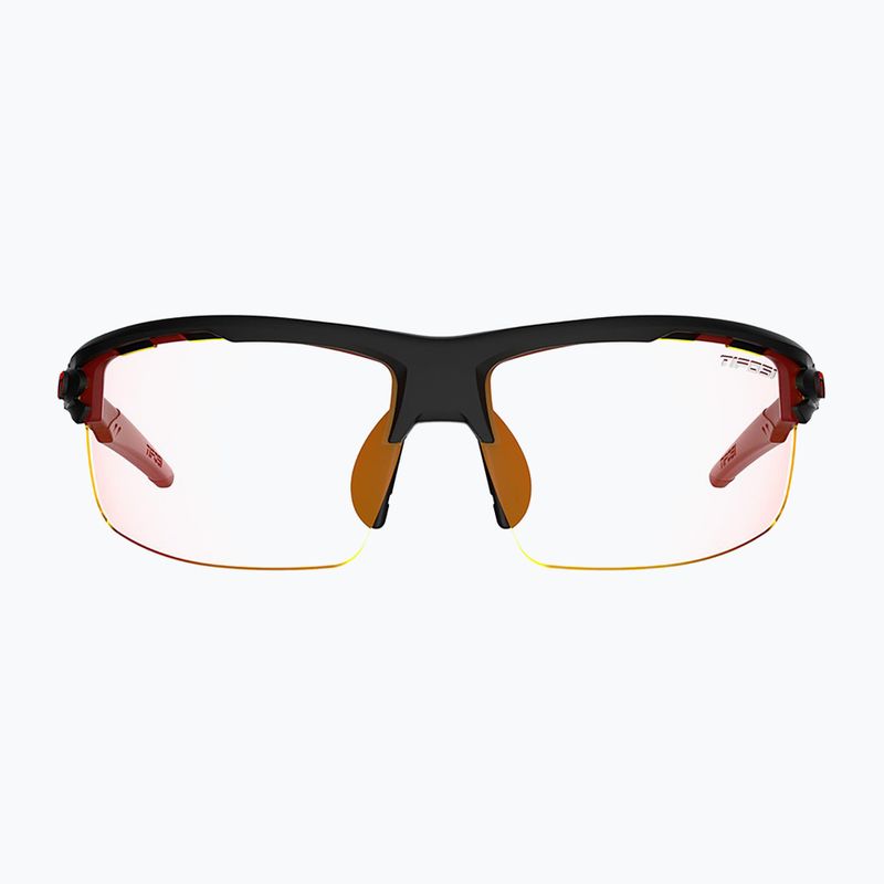 Tifosi Rivet Clarion Fototec mattschwarz/clarionrot phototrope Sonnenbrille 2