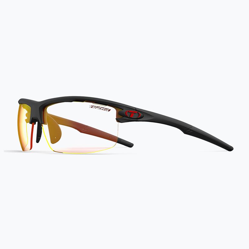 Tifosi Rivet Clarion Fototec mattschwarz/clarionrot phototrope Sonnenbrille 3