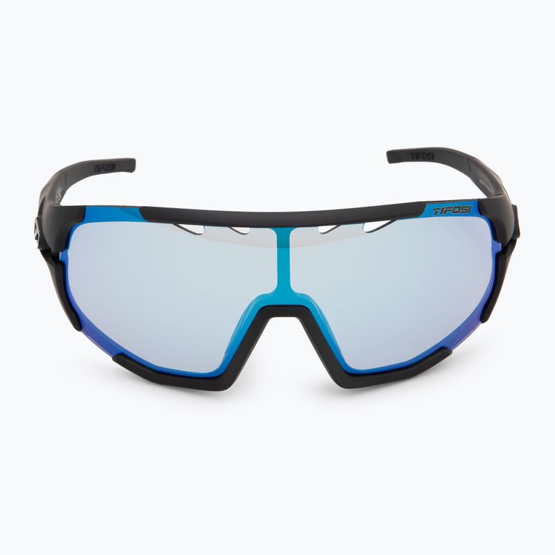 Tifosi Sledge Clarion Fototec mattschwarze/clarionblaue phototrope Sonnenbrille 3