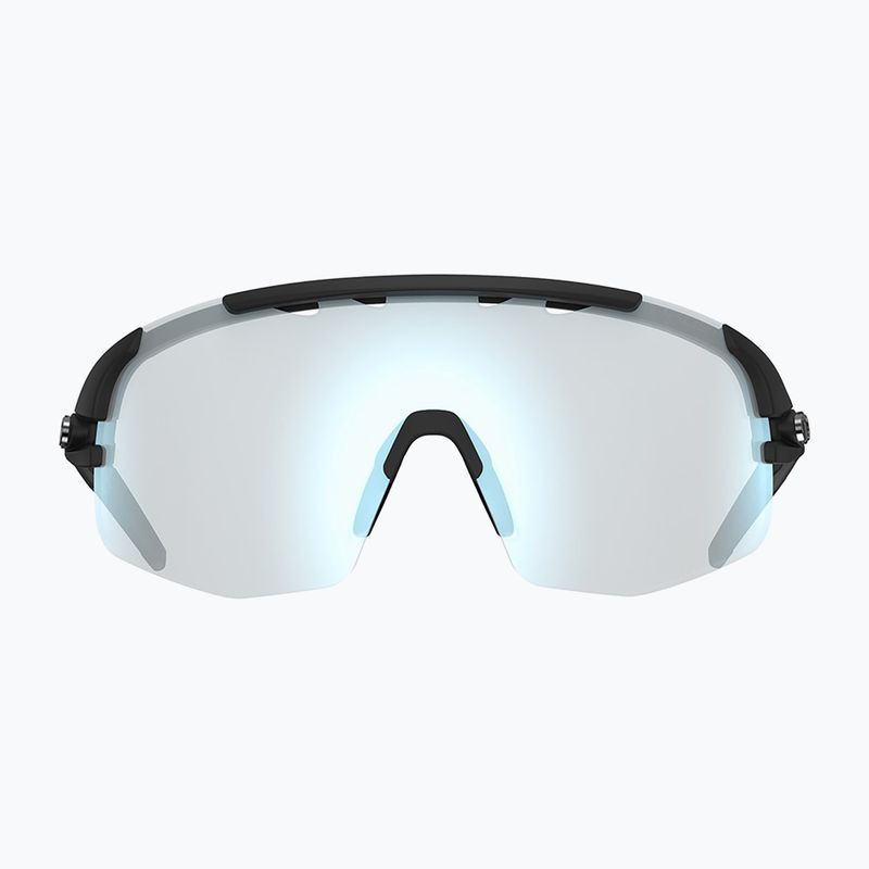 Tifosi Sledge Lite Clarion Fototec mattschwarze/clarionblaue phototrope Sonnenbrille 2