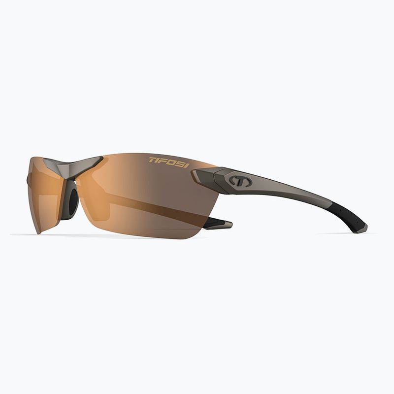 Tifosi Seek 2.0 Polarisierte Sonnenbrille Eisen/Braun 3