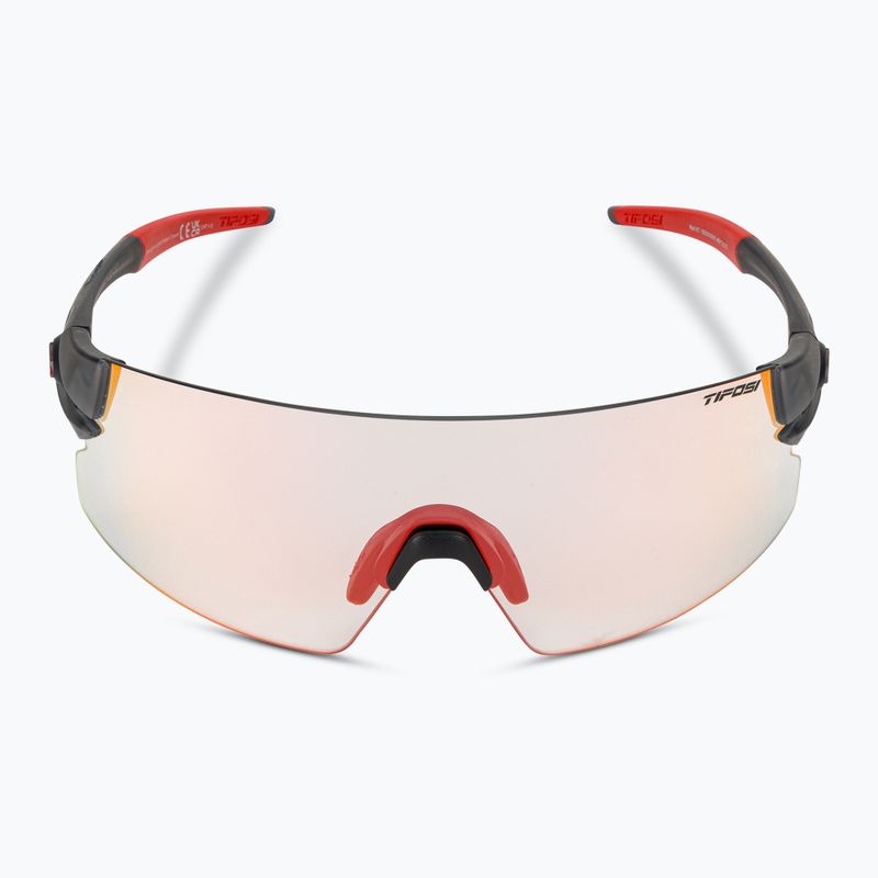 Tifosi Rail Xc Clarion Fototec satin vapor/clarion red photochromic Fahrradbrille 3