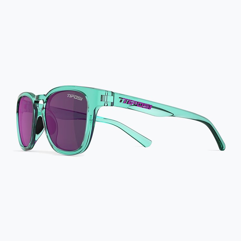 Tifosi Smirk aqua schimmernde/rosa Sonnenbrille 3