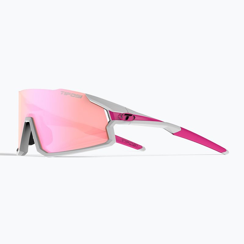 Tifosi Stash Clarion Rennen rosa/rosa/ac rot/klar Sonnenbrille 3