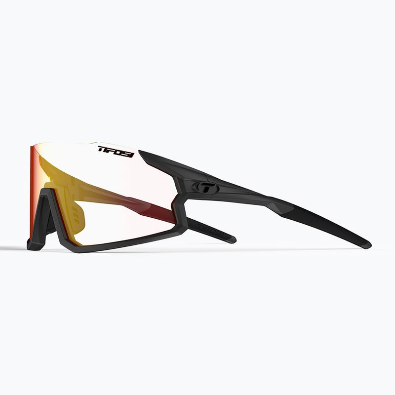 Tifosi Stash Clarion Fototec matte Sonnenbrille mit phototropen Gläsern (gunmetal/clarion red) 3