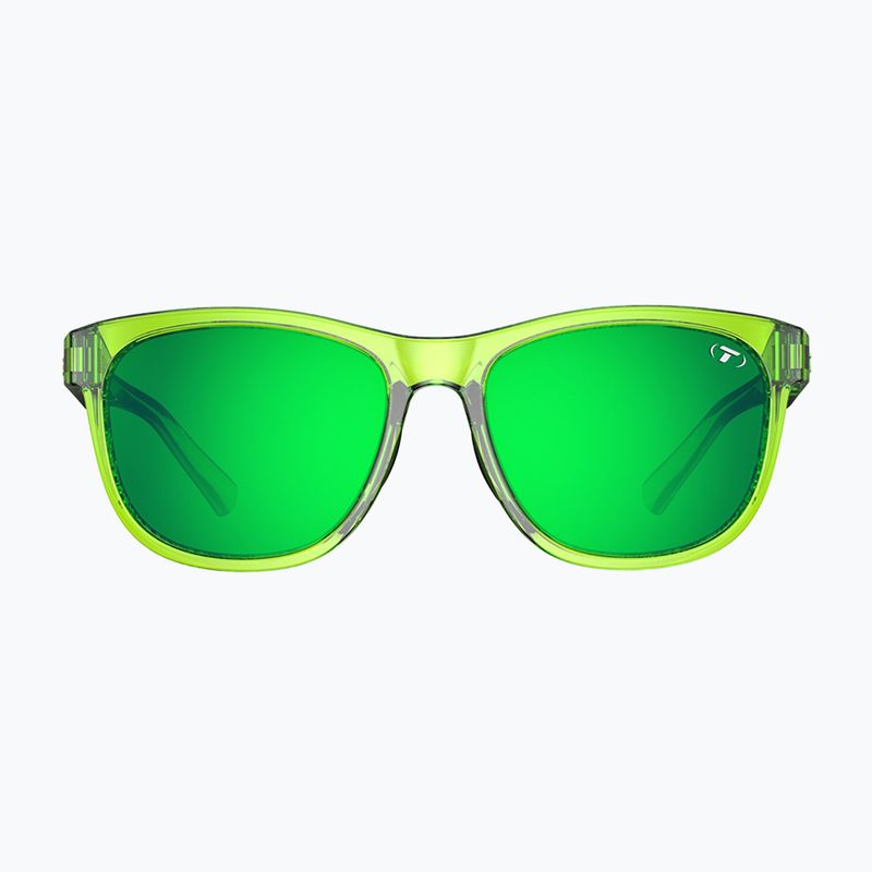 Tifosi Swank hyper lime/grün Spiegel Sonnenbrille 2