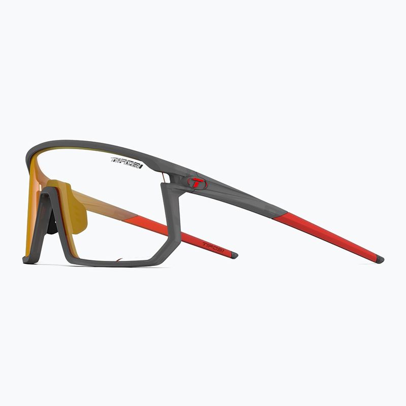 Sonnenbrille Tifosi Moab Clarion Fototec satin vapor/clarion red fotochrom 3