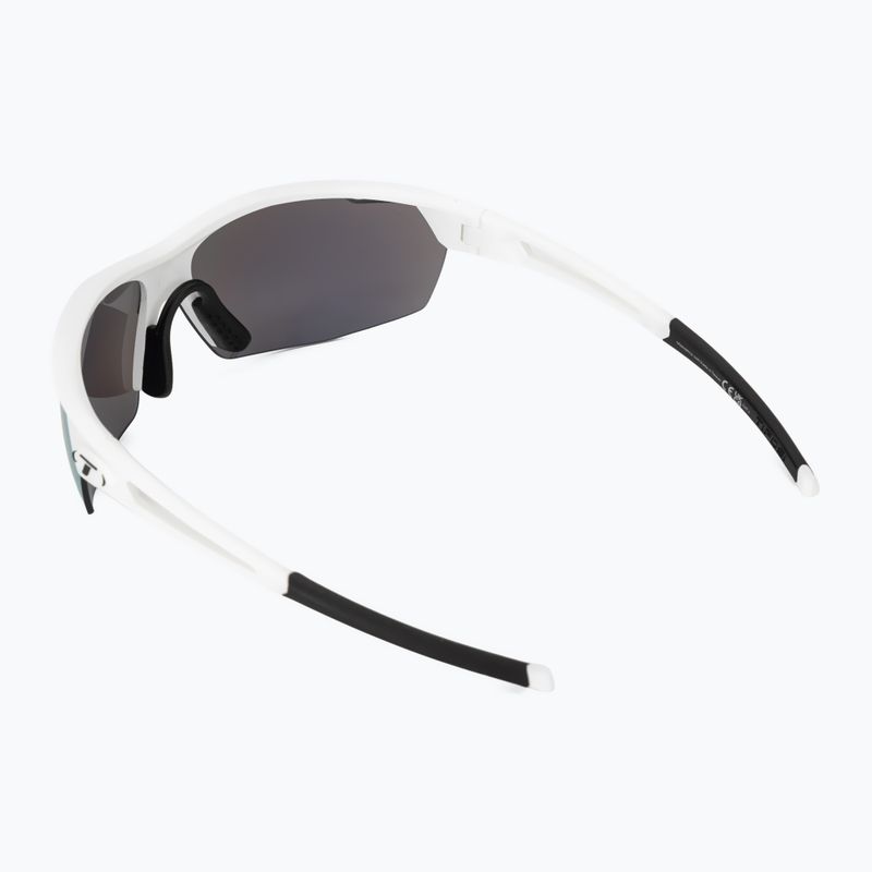 Sonnenbrille Tifosi Navar matte white/smoke bright blue mirror 2