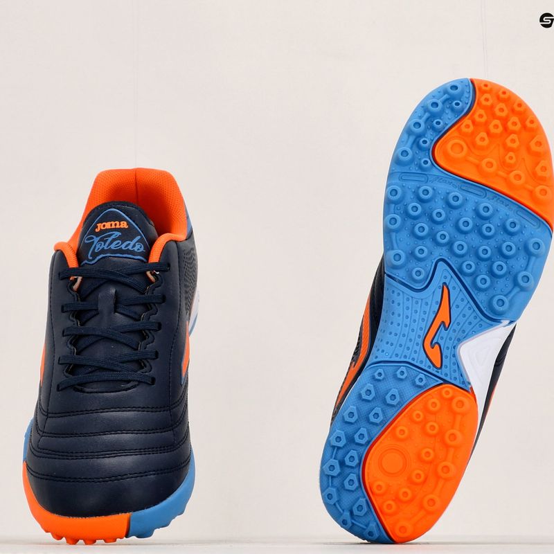 Kinder Fußballschuhe Joma Toledo Jr TF navy/orange 18