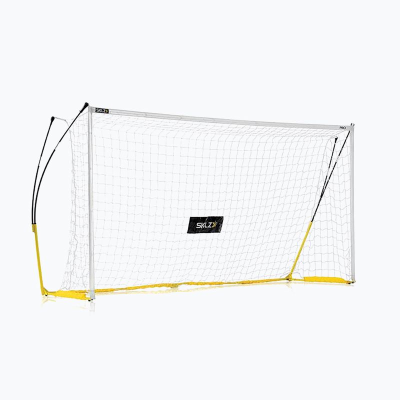 SKLZ Pro Training Fußballtor 360 x 180 cm weiß und gelb 3299