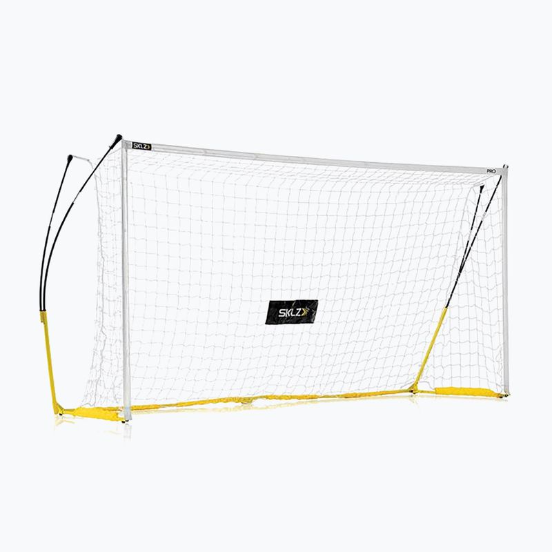 SKLZ Pro Training Goal Fußballtor 550 x 230 cm weiß und gelb 3270