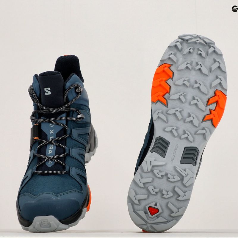 Herren-Trekkingschuhe Salomon X Ultra 4 Mid GTX stargazer/schwarz/s 18