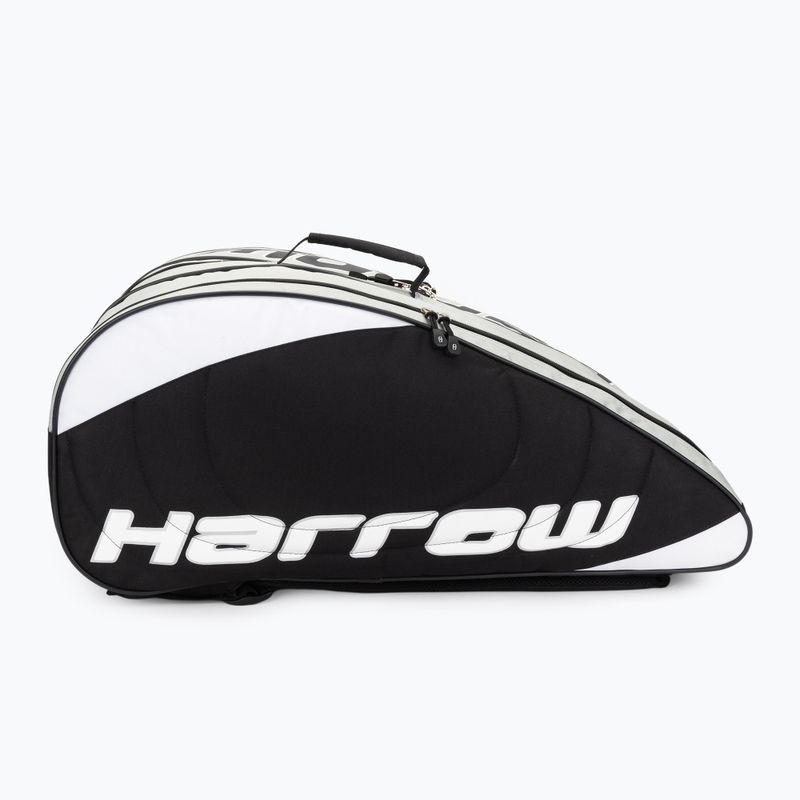 Tennistasche Harrow Pro Racquet Bag black/silver 2