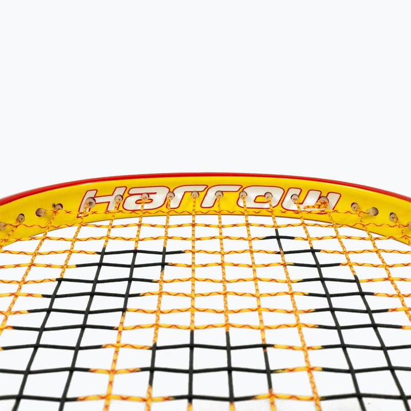 Squashschläger Harrow Reflex 120 red/ yellow/ white 3