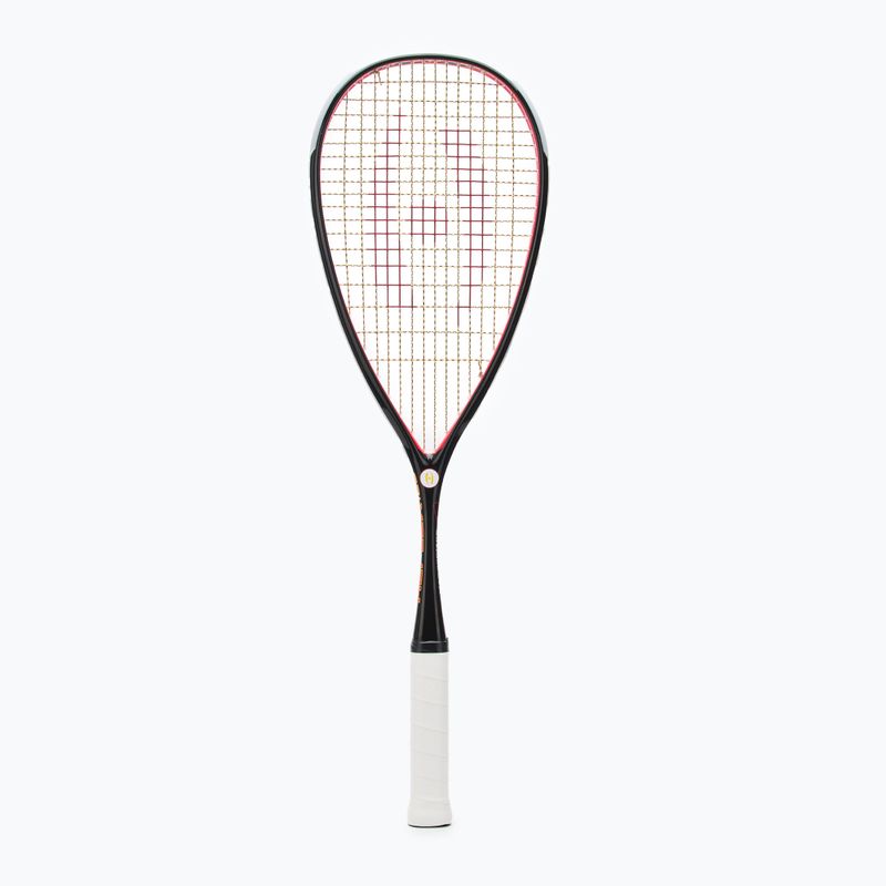 Squashschläger Harrow Reflex 125 Tarek Momen Signature black/ red/ yellow