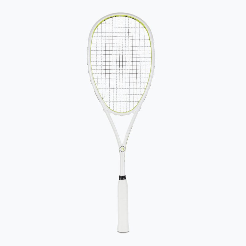 Squashschläger Harrow Vapor 115 Raneem El Welily Signature white/lime