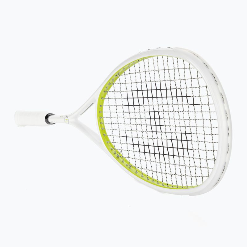 Squashschläger Harrow Vapor 115 Raneem El Welily Signature white/lime 2