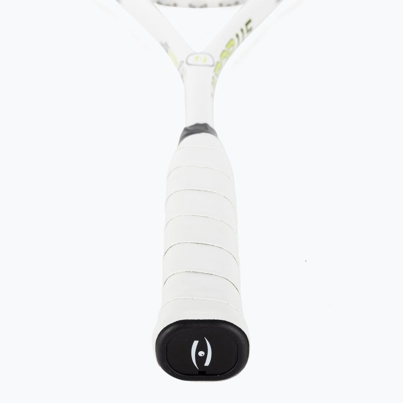 Squashschläger Harrow Vapor 115 Raneem El Welily Signature white/lime 3
