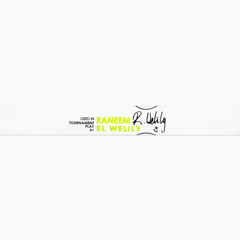 Squashschläger Harrow Vapor 115 Raneem El Welily Signature white/lime 9