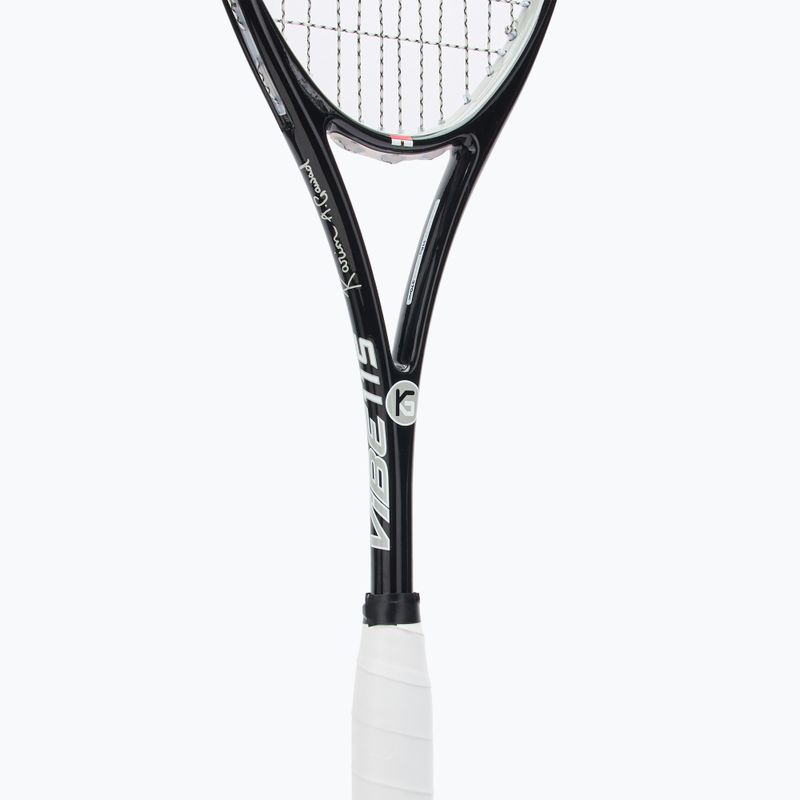 Squashschläger Harrow Vibe 115 Karim Abdel Gawad Signature schwarz/silber 4