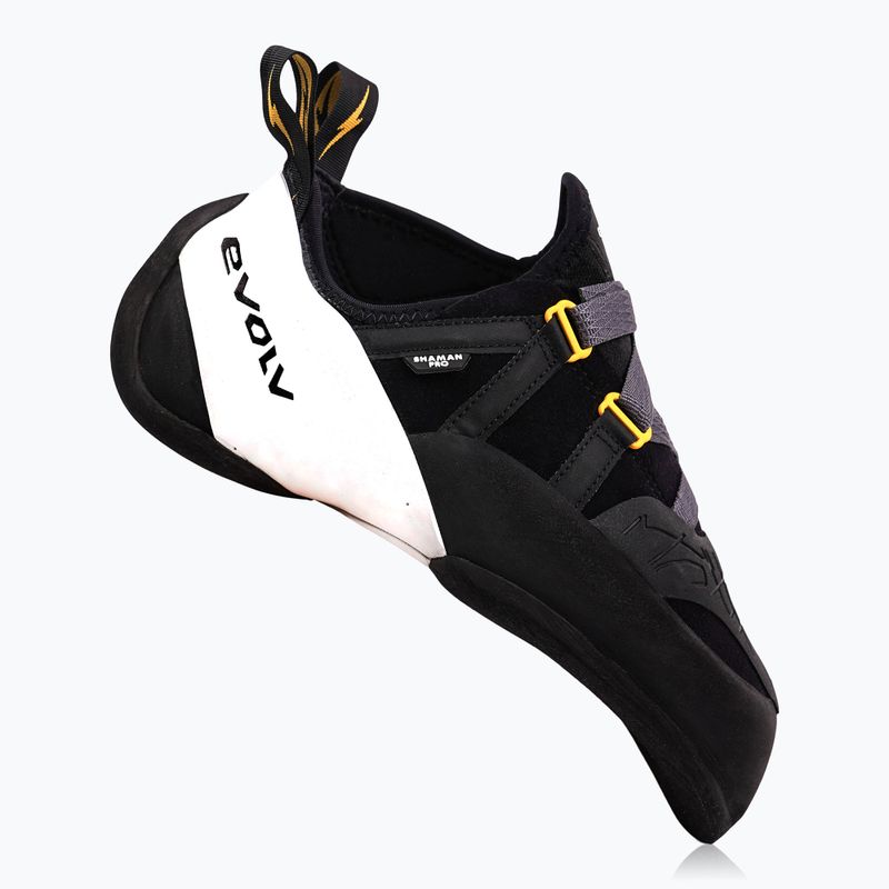 Evolv Shaman Pro 1000 Kletterschuhe schwarz und weiß 66-0000062301