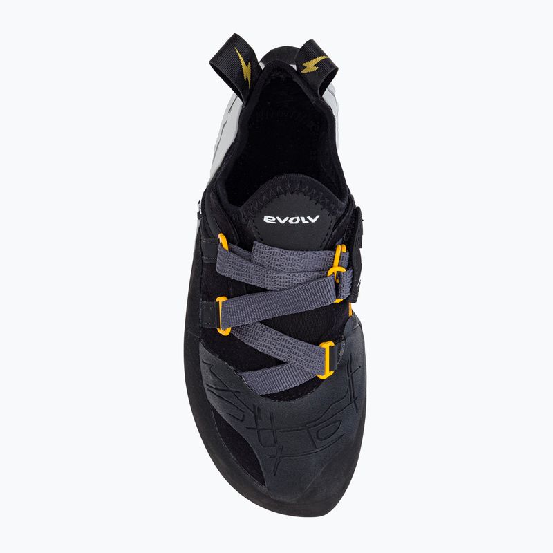 Evolv Shaman Pro 1000 Kletterschuhe schwarz und weiß 66-0000062301 6