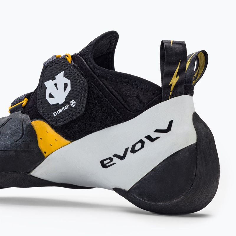 Evolv Shaman Pro 1000 Kletterschuhe schwarz und weiß 66-0000062301 9