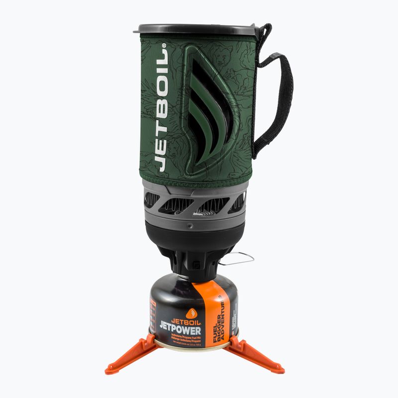 Jetboil New Flash Set Wanderkocher grün FLWLD-EU