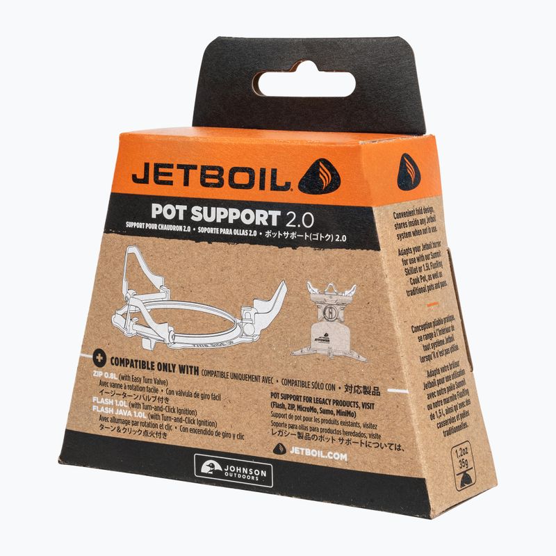 Jetboil Topfhalterung 2.0 silber 9
