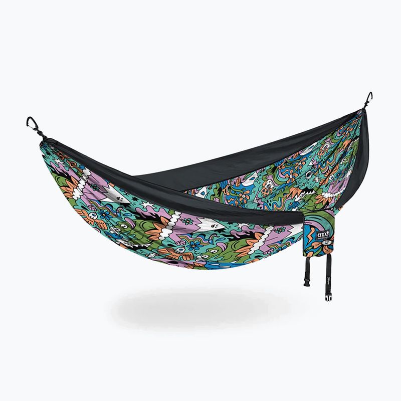 ENO Double Nest Print Farbe-schwarz Wandern Hängematte DNP345