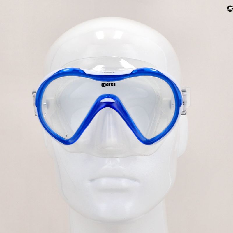 Mares Vento SC Schnorchelmaske klar blau 411240 8