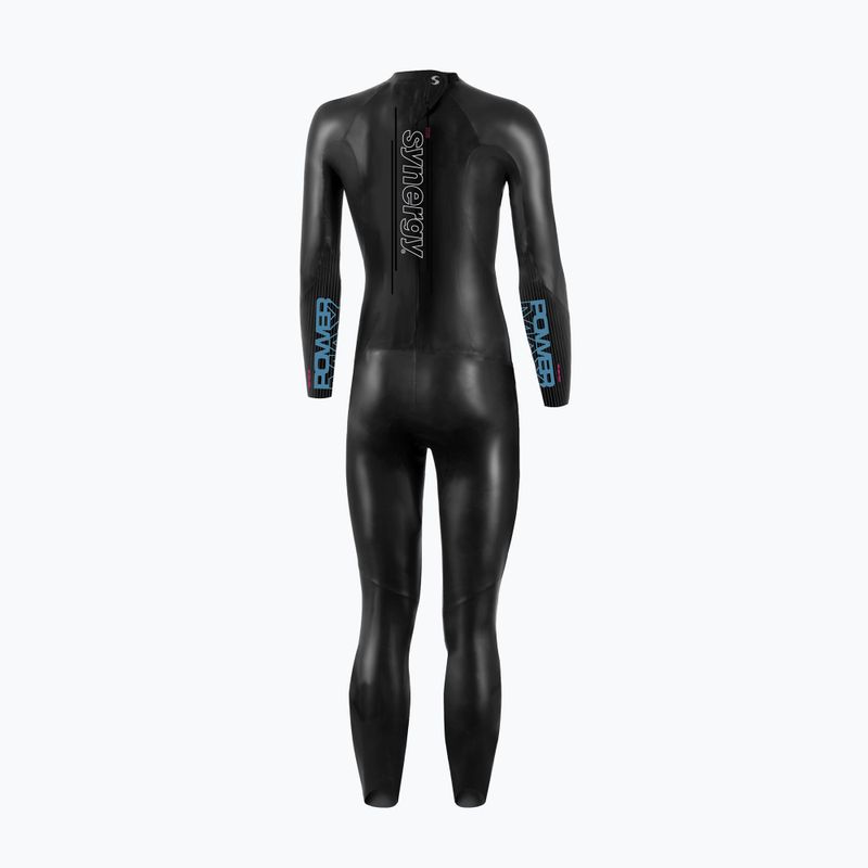 Damen-Triathlon-Neoprenanzug Synergy Hyperion Full Sleeve black 2