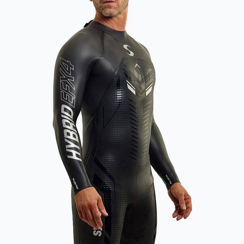 Triathlonanzug Herren Synergy Hybrid EFX4 Full Sleeve Triathlon black 3