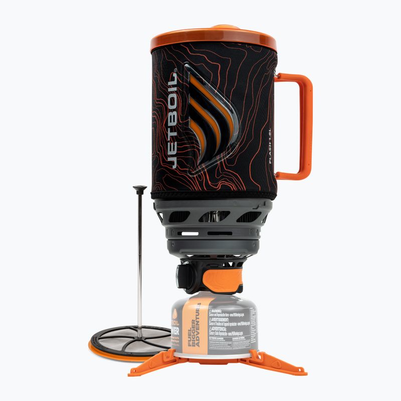 Outdoor-Kocher Jetboil Flash Java Personal Cooking System + Coffee Press Silicone topo 2