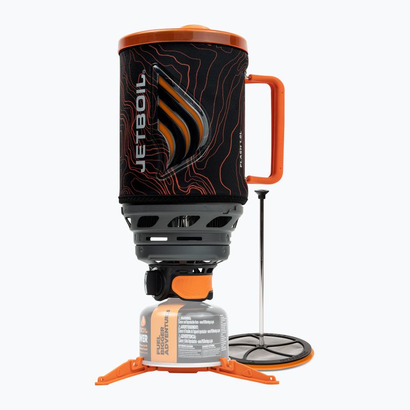 Outdoor-Kocher Jetboil Flash Java Personal Cooking System + Coffee Press Silicone topo 3
