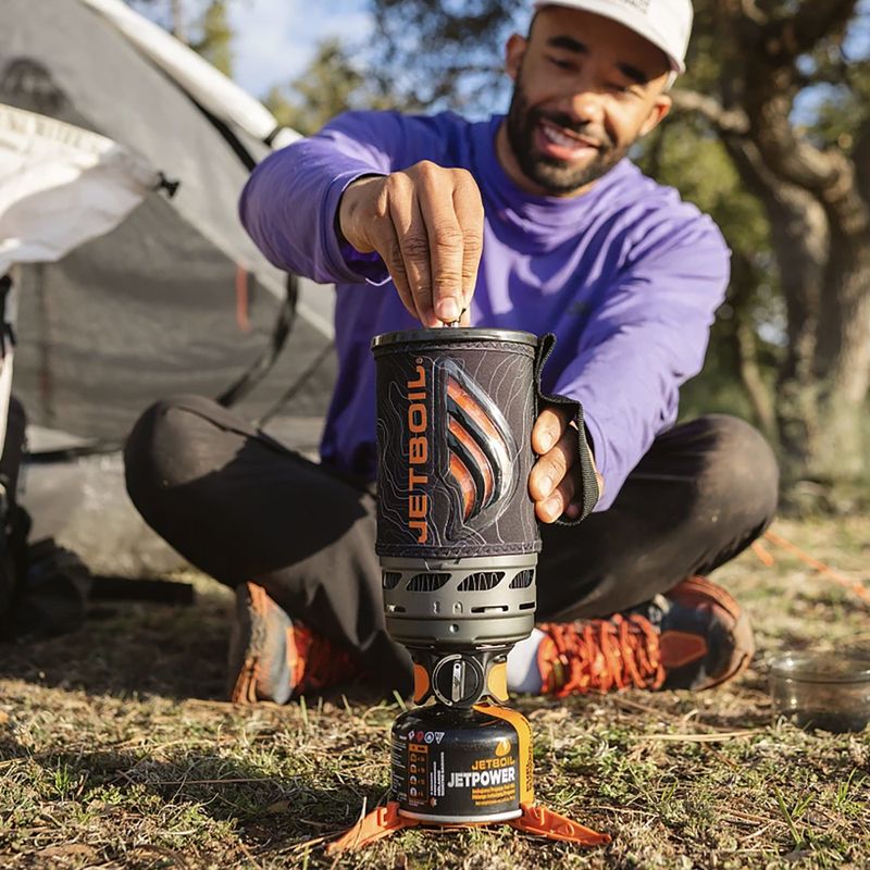 Outdoor-Kocher Jetboil New Flash Java Personal Cooking System + topo windscreen 12