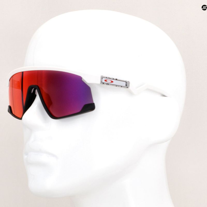 Oakley Bxtr matt weiß/prizm Straße Sonnenbrille 6