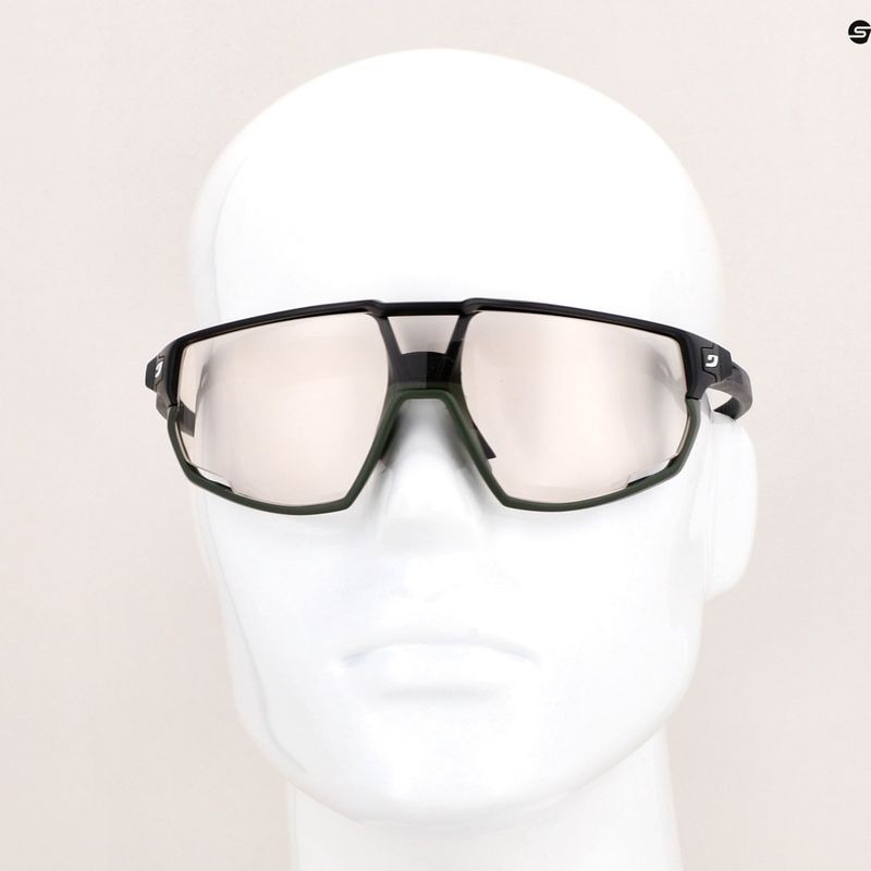 Julbo Rush R Eactiv 0-3 High Contrast matt schwarz/khaki Fahrradbrille 10