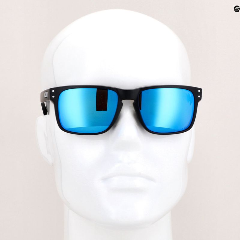 Oakley Holbrook mattschwarz/prizm sapphire polarisierte Sonnenbrille 14