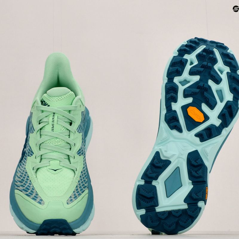 Damen Laufschuhe HOKA Mafate Speed 4 lime glow/ocean mist 13