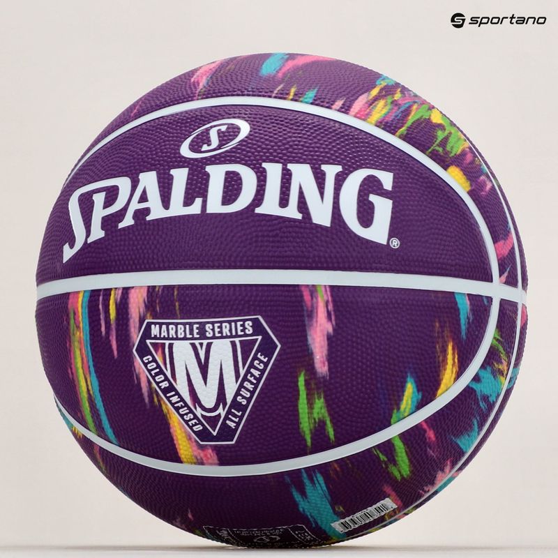 Spalding Marmor lila Basketball 84403Z 6