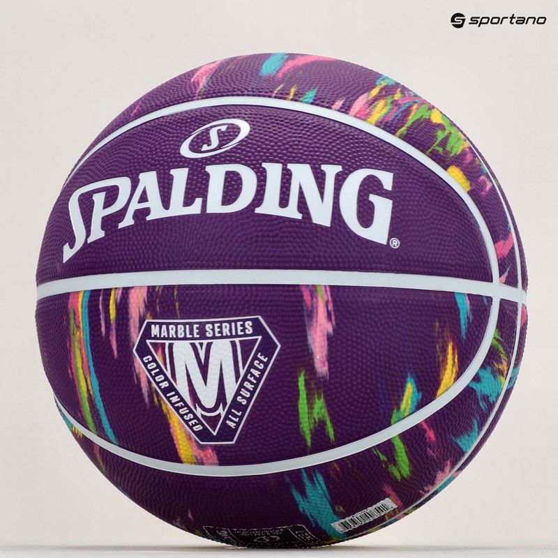 Spalding Marmor lila Basketball 84403Z 5