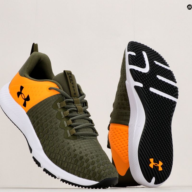 Under Armour Charged Engage 2 Herren Trainingsschuhe Marine von Grün/Formel Orange/Schwarz 17