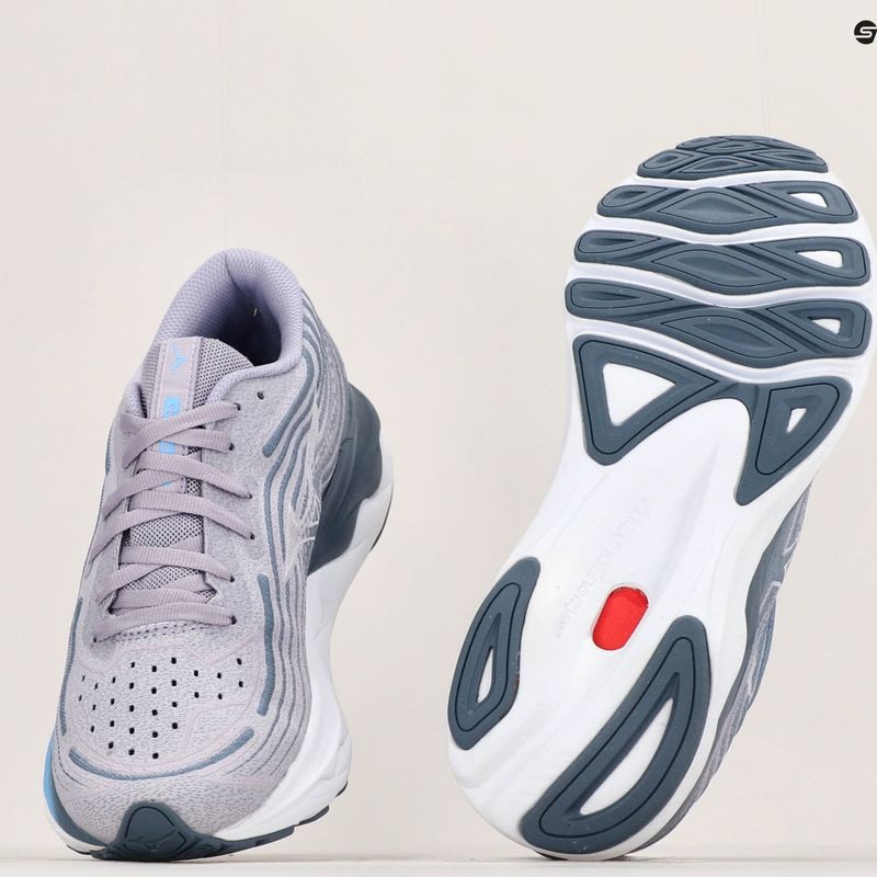Damen Laufschuhe Mizuno Wave Skyrise 4 wisteria/weiß/chinablue 13