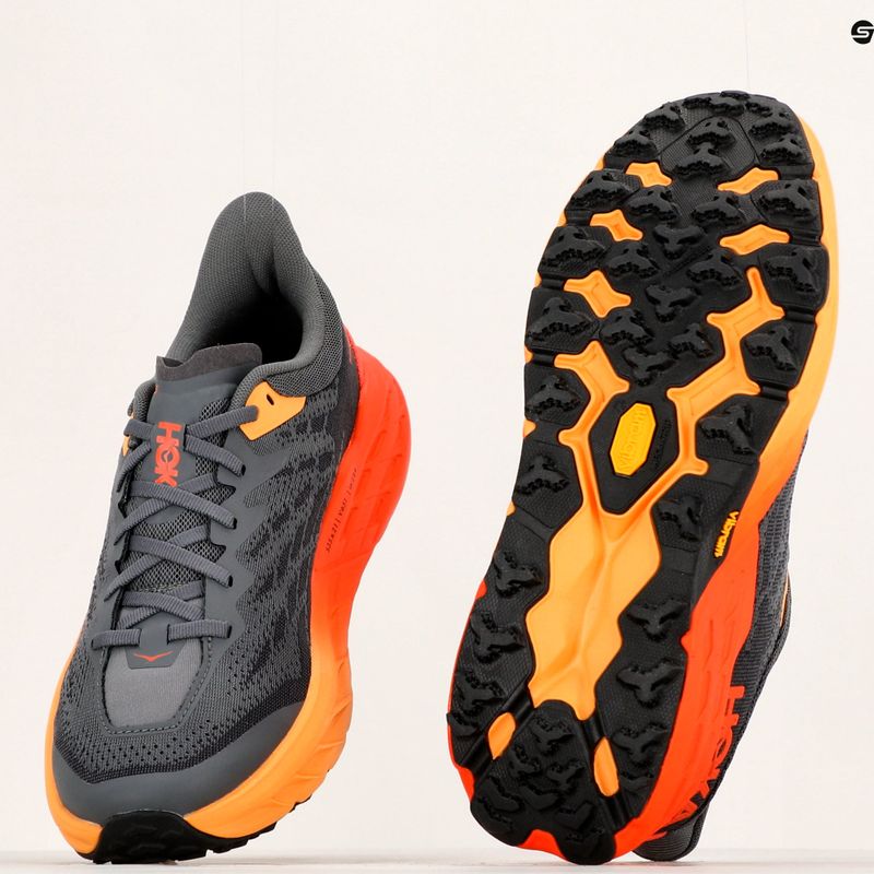 Herren Laufschuhe HOKA Speedgoat 5 castlerock/flame 19